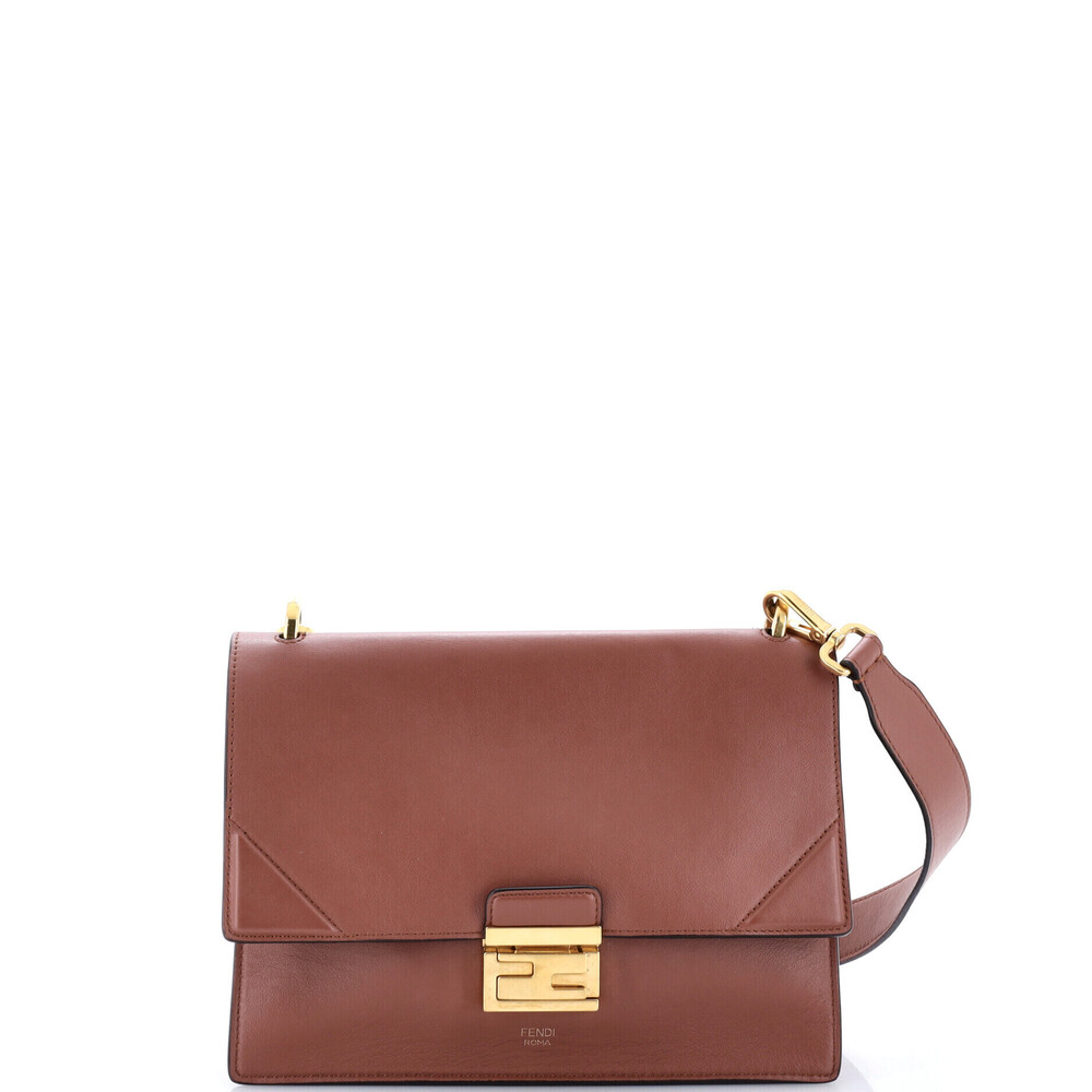 Fendi Medium Kan U Shoulder Bag Leather